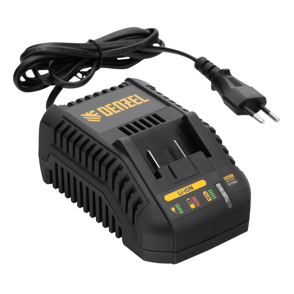 Дрель-шуруповерт аккумуляторная ударная бесщет CIDB-18-02, Li-Ion, 18 В Denzel