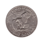 1 доллар США Эйзенхауэр (D) (Лунный). 1972 год