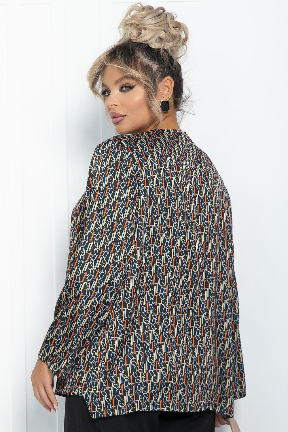 Блуза Ланта (синяя) Б11846 LT Collection