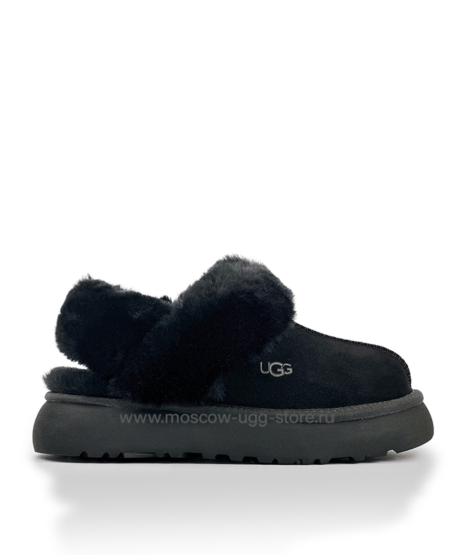 DISQUETTE SLIPPERS - black