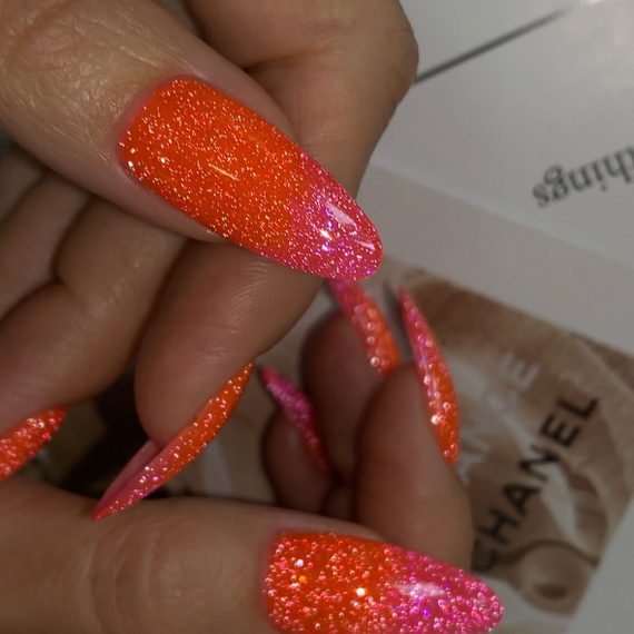 Жидкий полигель светоотражающий с юкки Crazy lak 34 10мл  (для укрепления, ремонта, донаращивания)