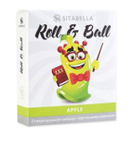 Стимулирующий презерватив-насадка Roll   Ball Apple