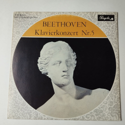 Винтажная виниловая пластинка LP Beethoven Бетховен Концерт для фортепиано с оркестром Klavierkonzert Nr.5 (Holland 1973)