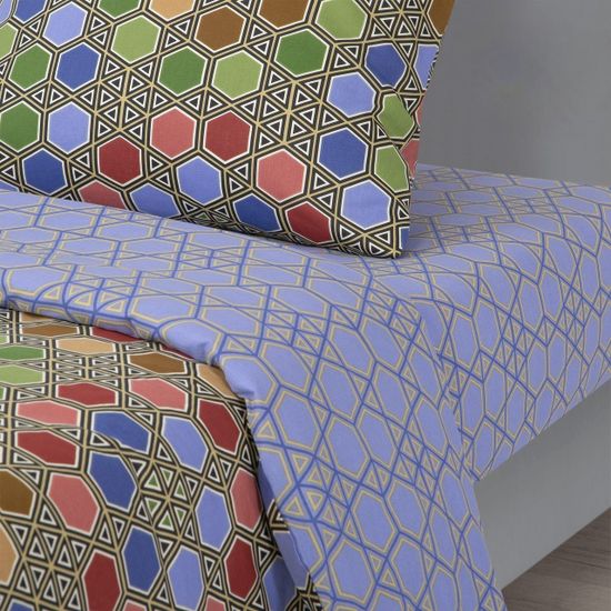 Полуторный комплект постельного белья Коломбино бязь Премиум наволочки 70x70 см