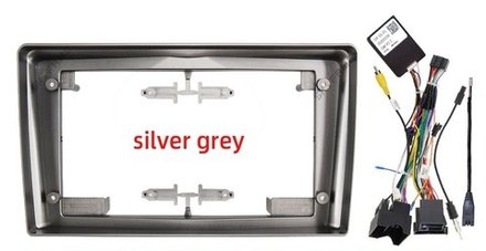 Магнитола для Opel Astra H, Antara, Corsa, Vectra, Zafira B (вниз серебро) - Carmedia SF-9313S Android 12, TS10, CarPlay, 4G SIM-слот