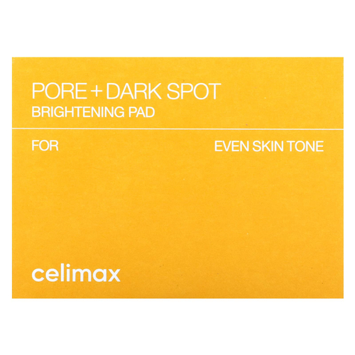 Celimax, Pore + темные пятна, осветляющий диск, 40 шт., 100 мл (3,38 жидк. унции)