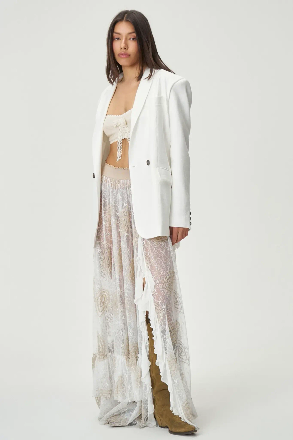 Жакет Бетти белый