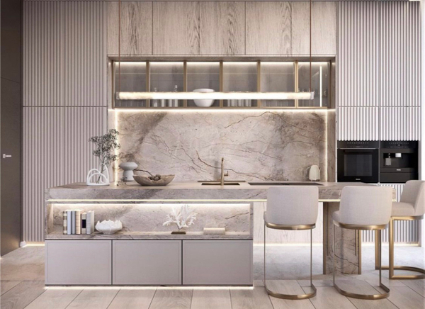 Примеры современных дизайнов кухонь из интернета