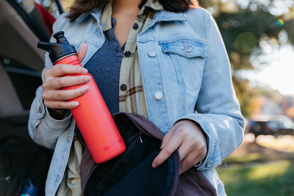 Бутылка Klean Kanteen Classic Narrow Sport 18oz (532 мл) Tiger Lily