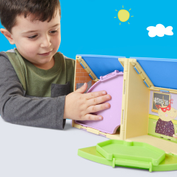 Hasbro ŚWINKA PEPPA - Детский сад с игровой площадкой Раскладной + аксессуары G0530