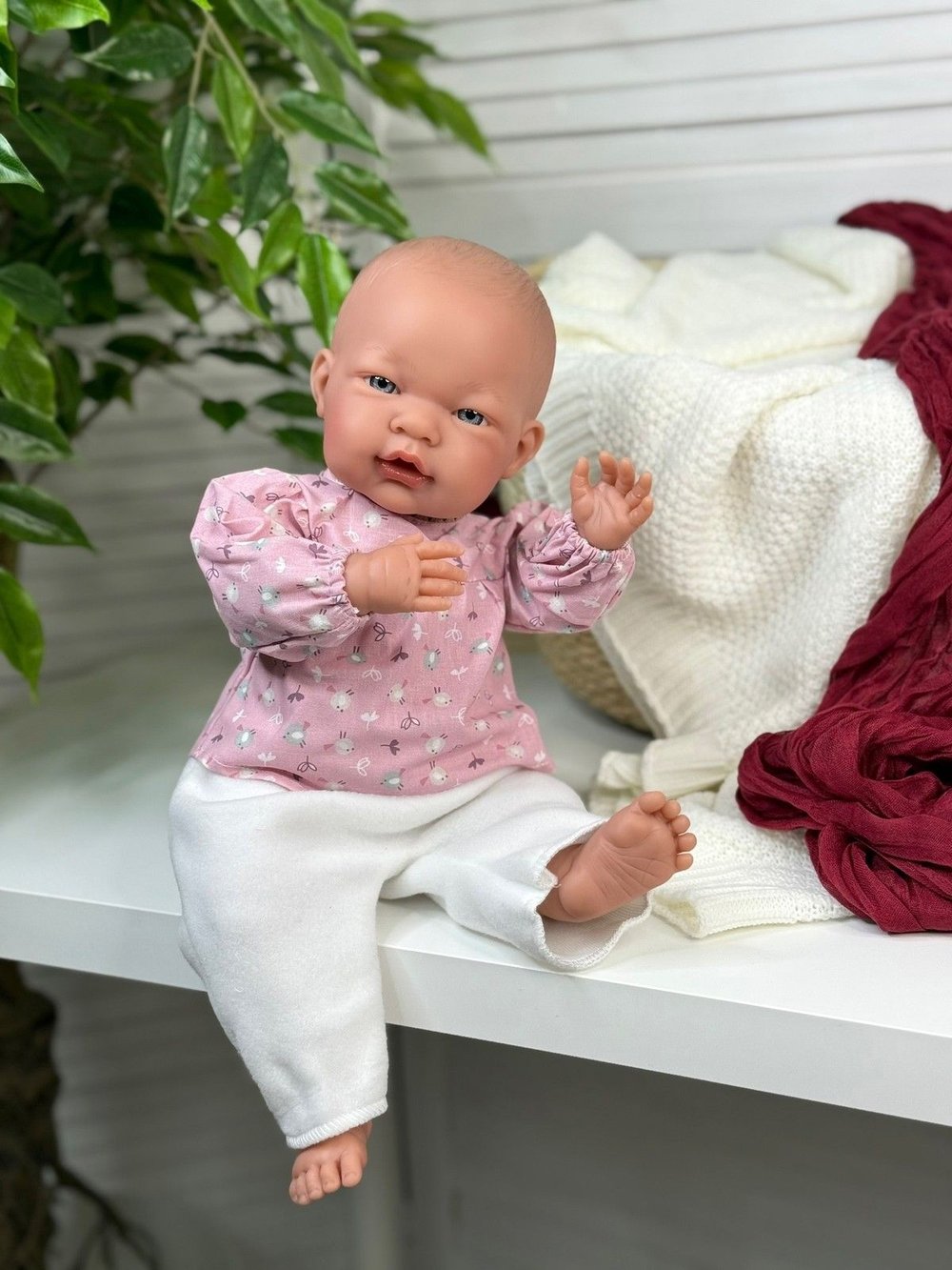 Кукла D Nenes виниловая 42см MIO (036092A)