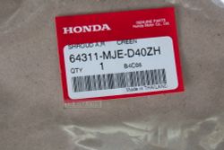 64311-MJE-D40ZH. SHROUD A, R. Without labels, NHA96P, Pearl Metalloid White. CB650F 2014-2016