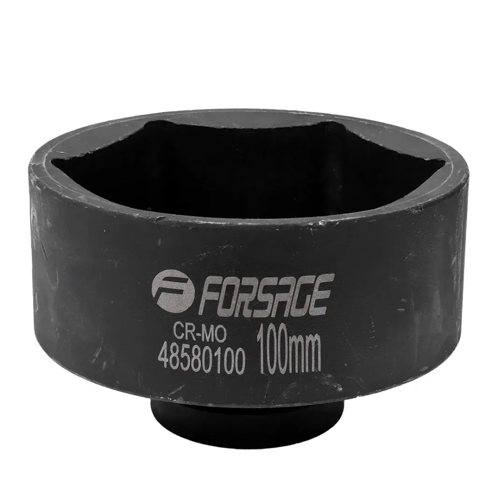 Головка ударная 1'', 100мм (6гр.) Forsage F-48580100