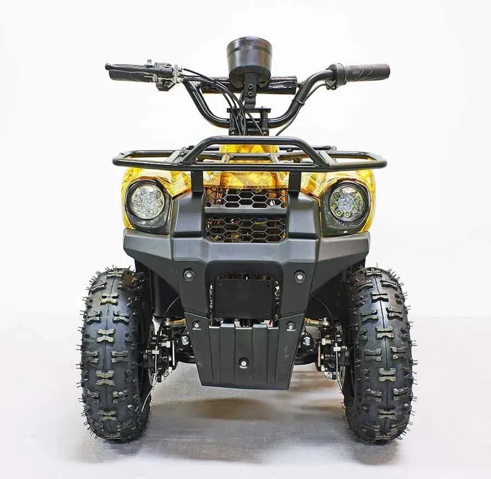 Электроквадроцикл Green Camel Гоби K45 (36V 800W R6 Цепь) быстросъем, ножной тормоз
