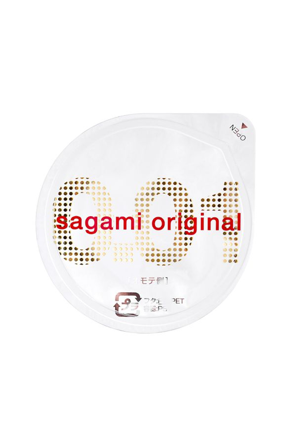 Презервативы Sagami Original 001, полиуретан, 1 шт.