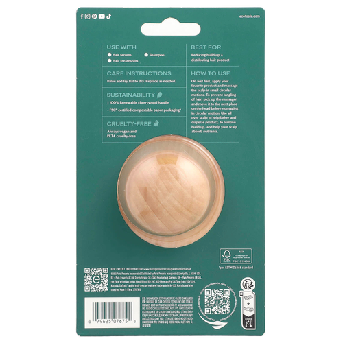 EcoTools, Стимулирующий массажер для кожи головы, 1 шт.