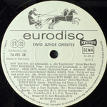 Сборник - Ewig Junge Operette - Вечно молодая оперетта 3LP (Германия)
