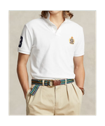 Рубашка-поло Classic Fit Triple-Pony Mesh Polo Ralph Lauren
