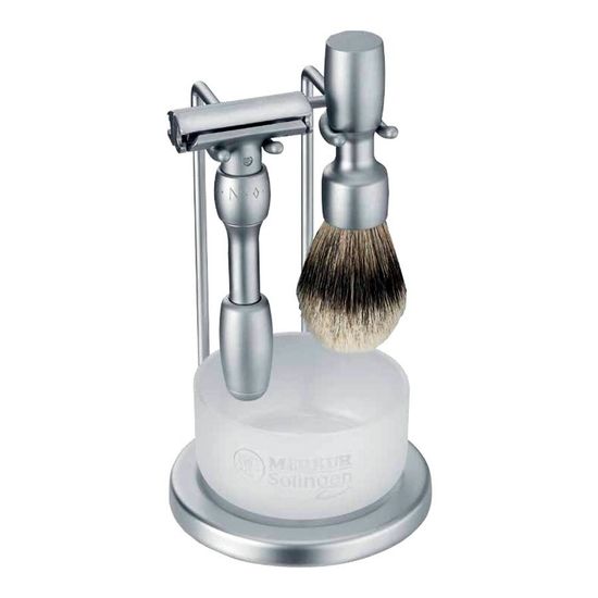 Бритвенный набор Merkur Vision, хром