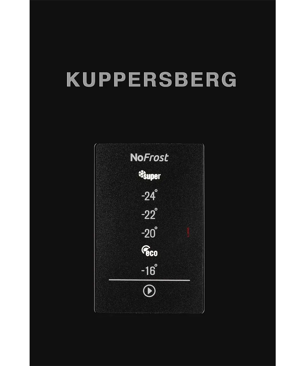 Морозильная камера Kuppersberg NFS 186 BK