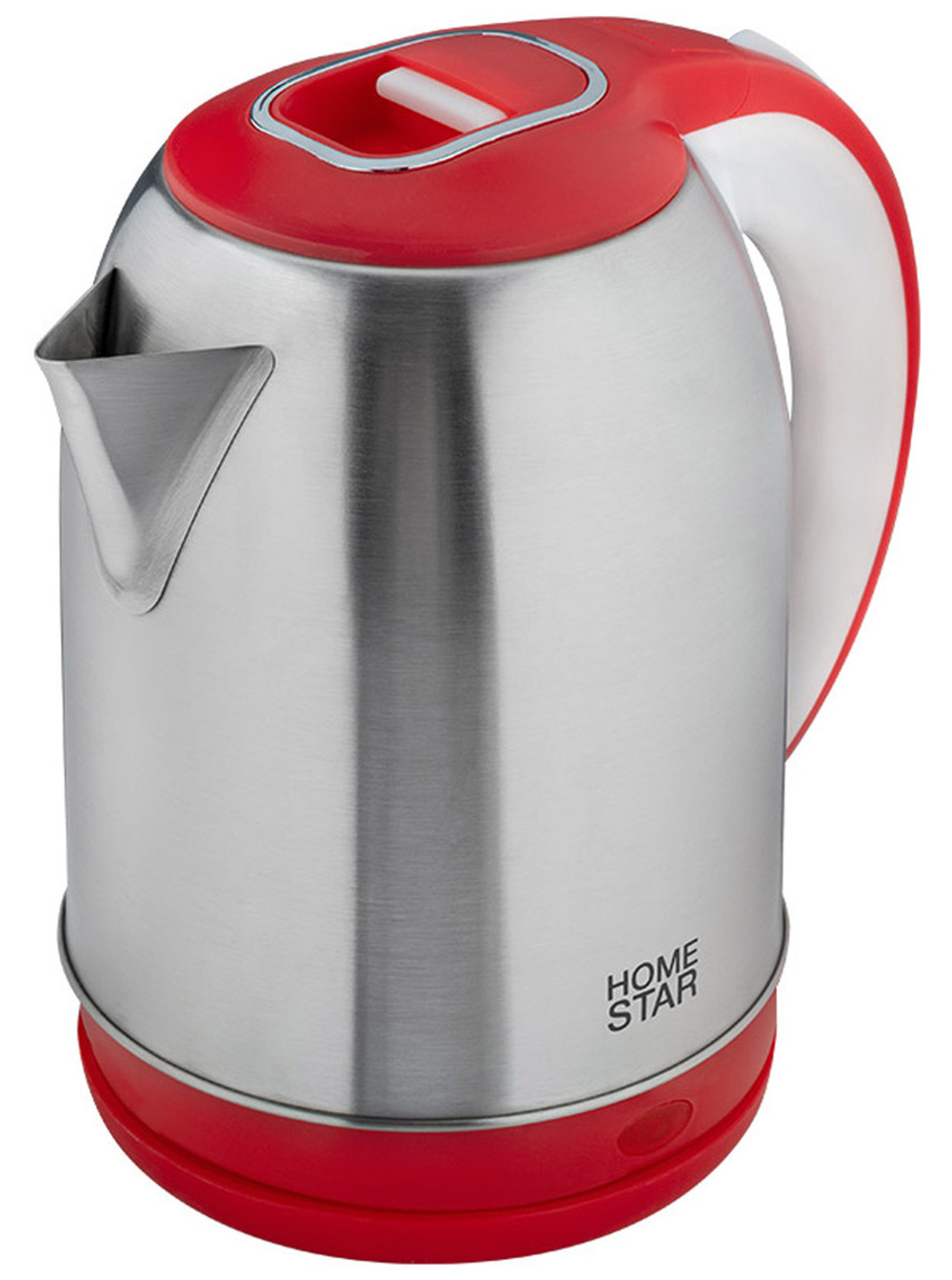 Чайник Homestar HS-1054 (2,3 л) стальной, красный. 106466-SK