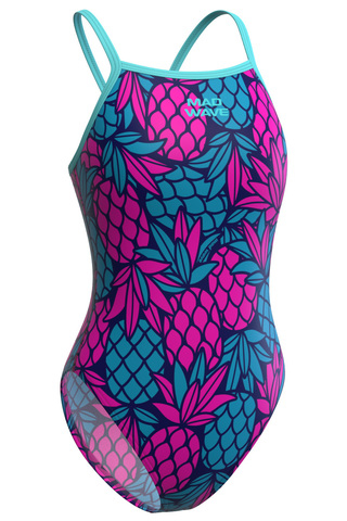 КУПАЛЬНИК СПОРТИВНЫЙ MADWAVE NERA M2 PBT АНТИХЛОР ПРИНТОВАННЫЙ