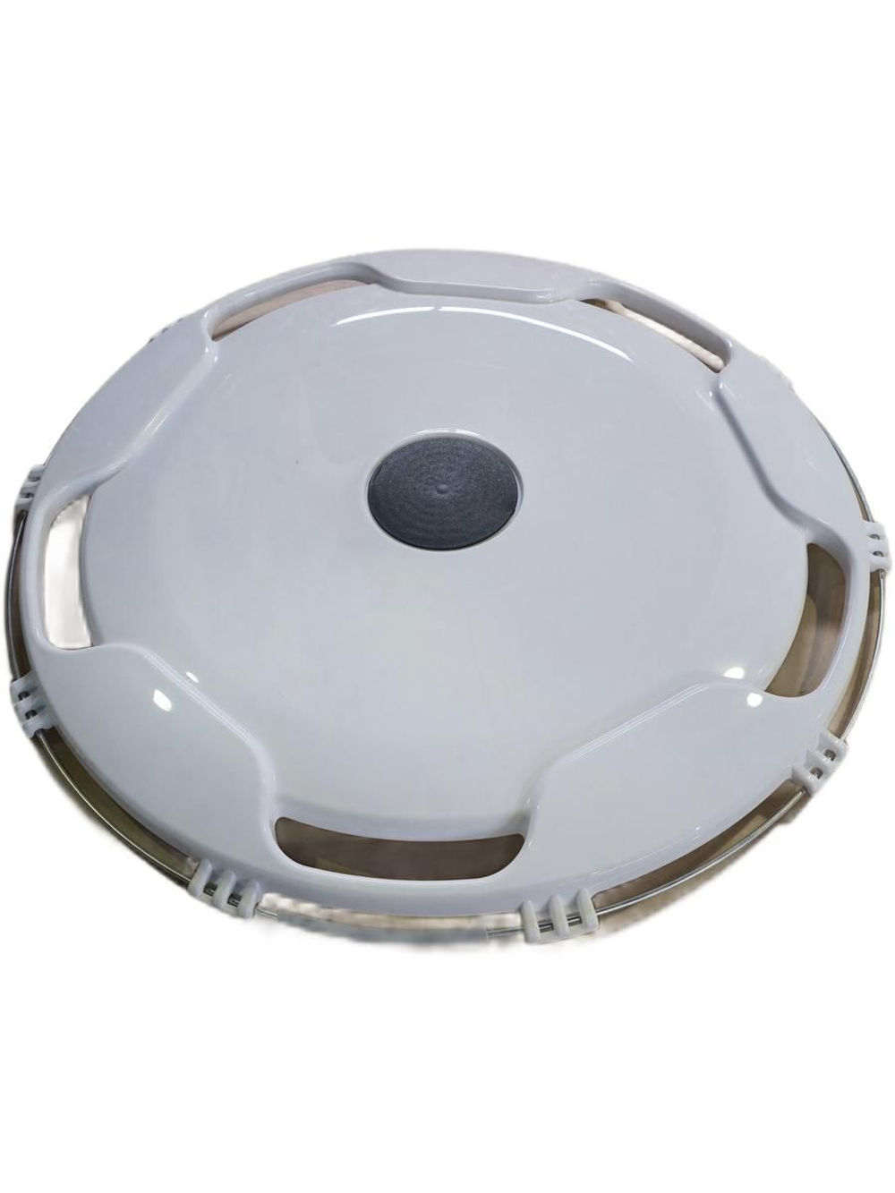 Колпак колеса R-22,5 заднего (пластик) (белый) (ТТ-ПЛ-Т01)