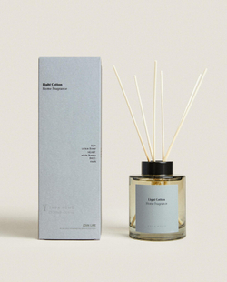 Zara Home LIGHT COTTON REED DIFFUSERS — ароматический диффузор с тростниковыми палочками, Легкий Хлопок, 200 мл
