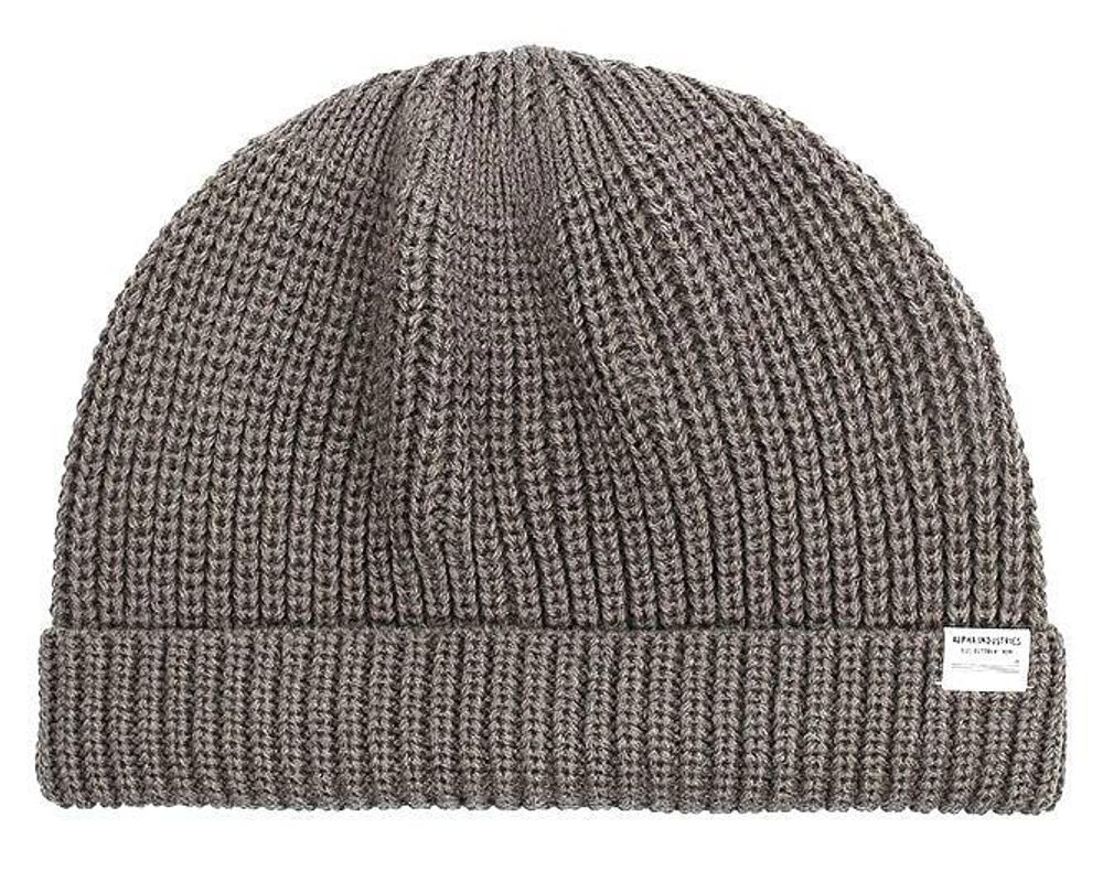 Шапка Alpha Industries Essential Watch Cap Серая