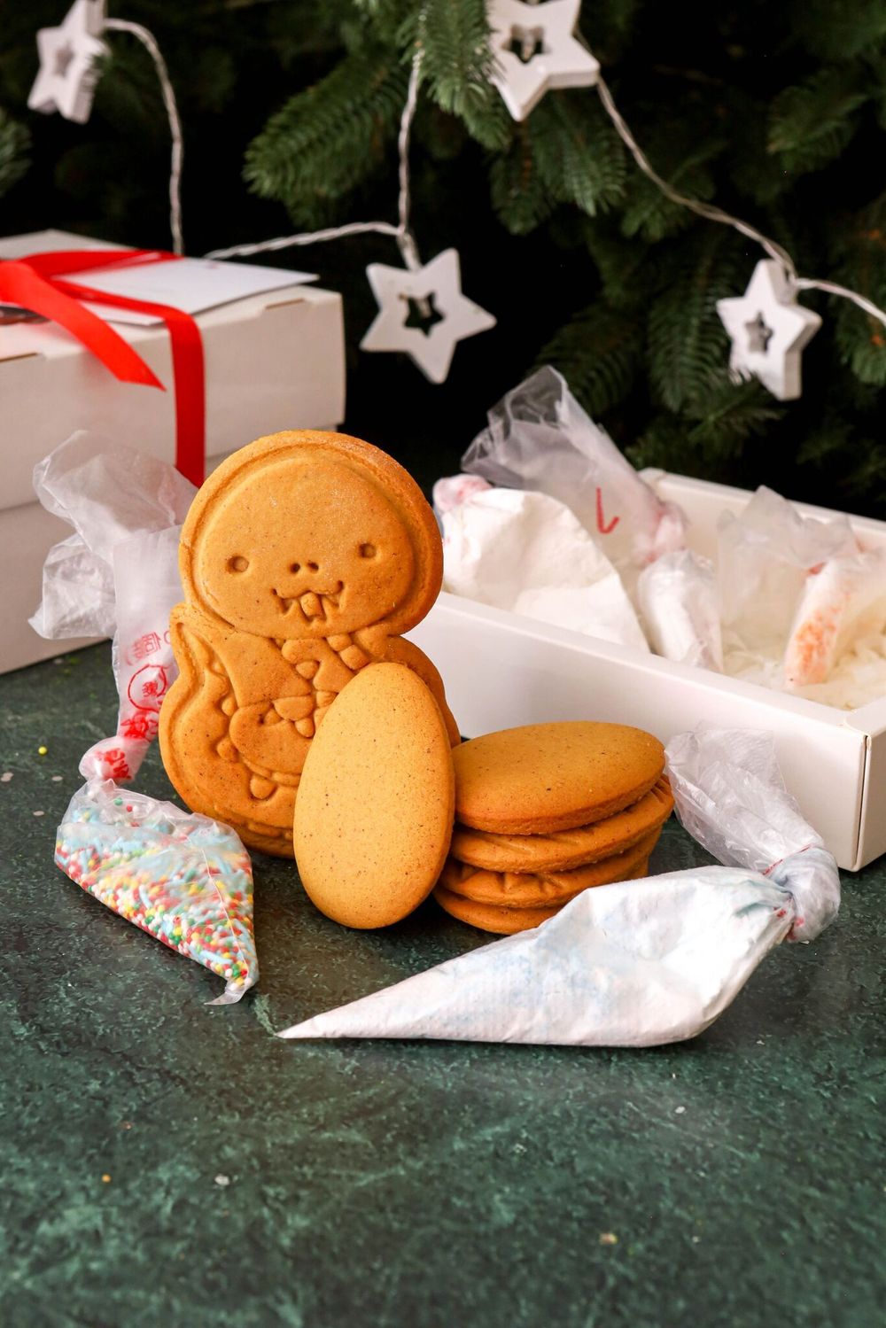 Имбирные пряники "Человечки" - 4 шт.