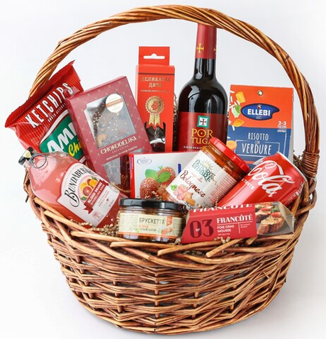 Подарочный набор «Праздничная корзина №1»