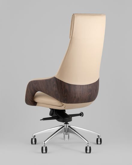 Кресло руководителя TopChairs Reign бежевый