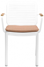 Кресло металлическое с подушкой Armona