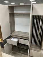 Шкаф 2-х створчатый Багира ШК-03 дуб смоки/кашемир