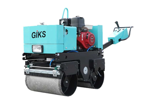 Виброкаток ручной двухвальцовочный GIKS GVR-800H