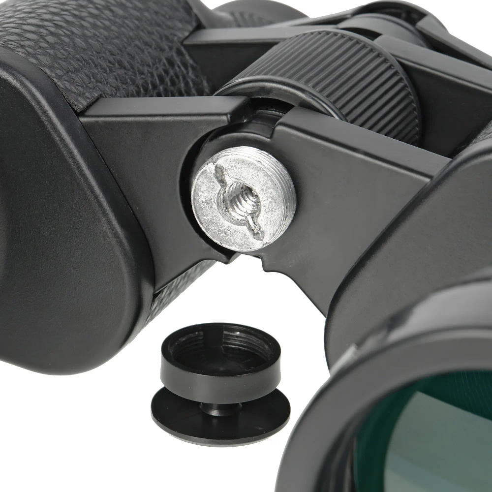 Бинокль Veber Classic БПЦ 12x50 VL - макросъемка детали крепления