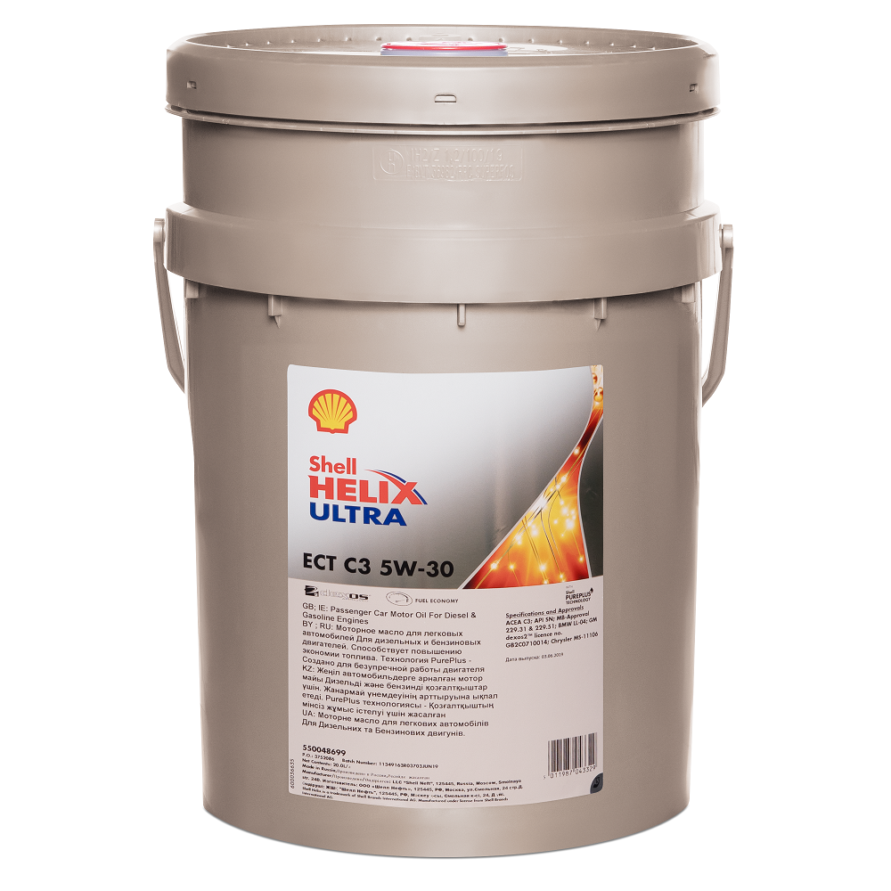 Shell Helix Ultra ECT C3 5W-30 20 л