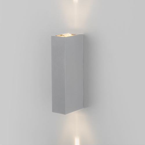 Уличный настенный светодиодный светильник Blaze LED IP54 35136/W серый