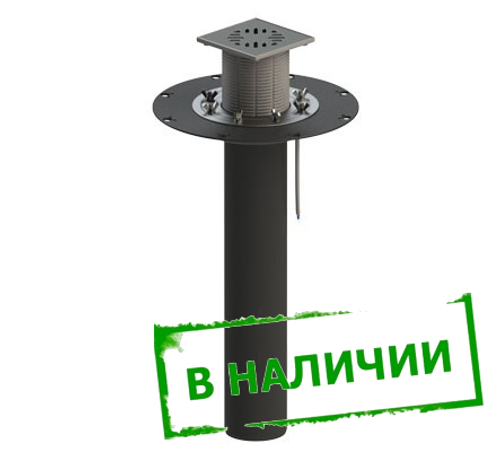 ТП-03.100/6-Э Кровельная воронка с вертикальным выпуском и обогревом Dn110