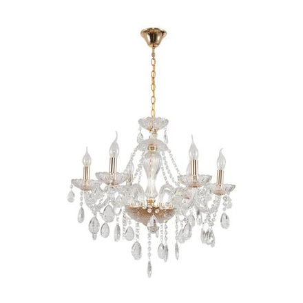 8376/6 CLASSI LN26 088 золото/прозрачный, металл/хрусталь Люстра подвесная E14 6*40W 220V ALISSA