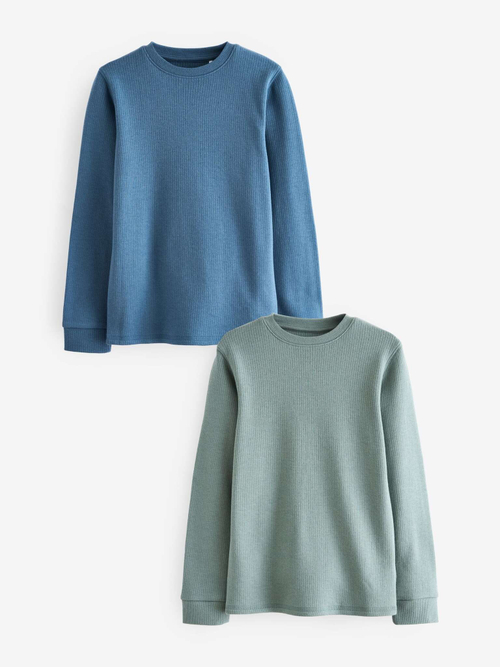 Лонгслив для мальчика Next 480-533, 2 шт., Синий