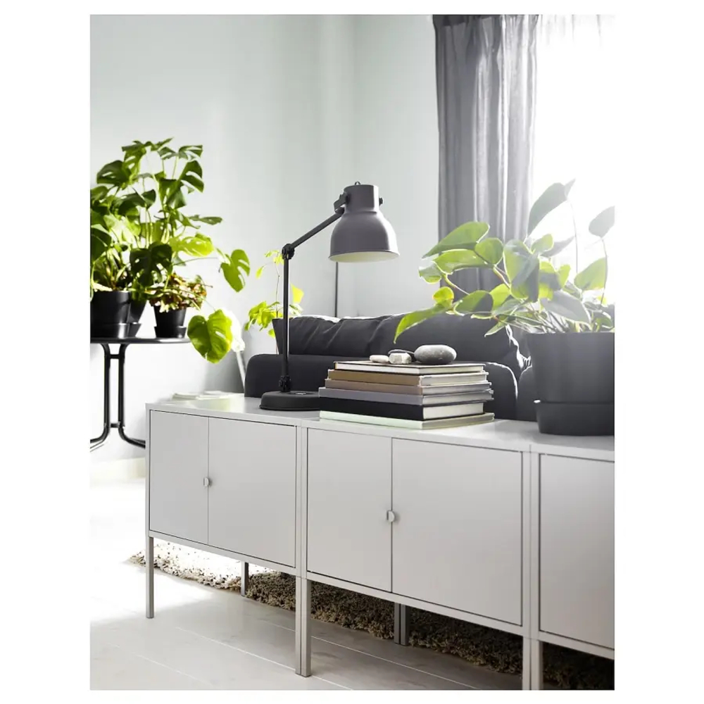 Комбинация для хранения - LIXHULT IKEA/ ЛИКСГУЛЬТ ИКЕА, 35х60  см, серый