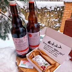 Набор подарочный «Рождественский» с кексом