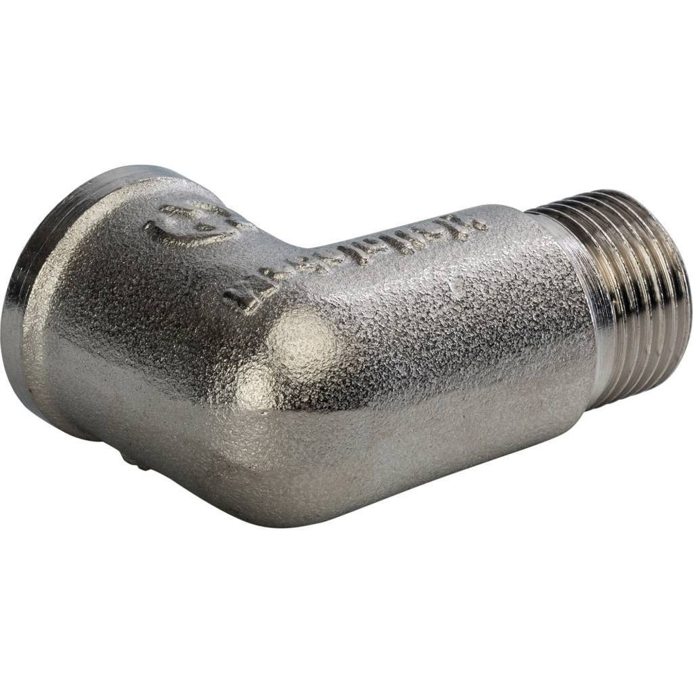 Угольник STOUT никелированный 3/8" ВР/НР