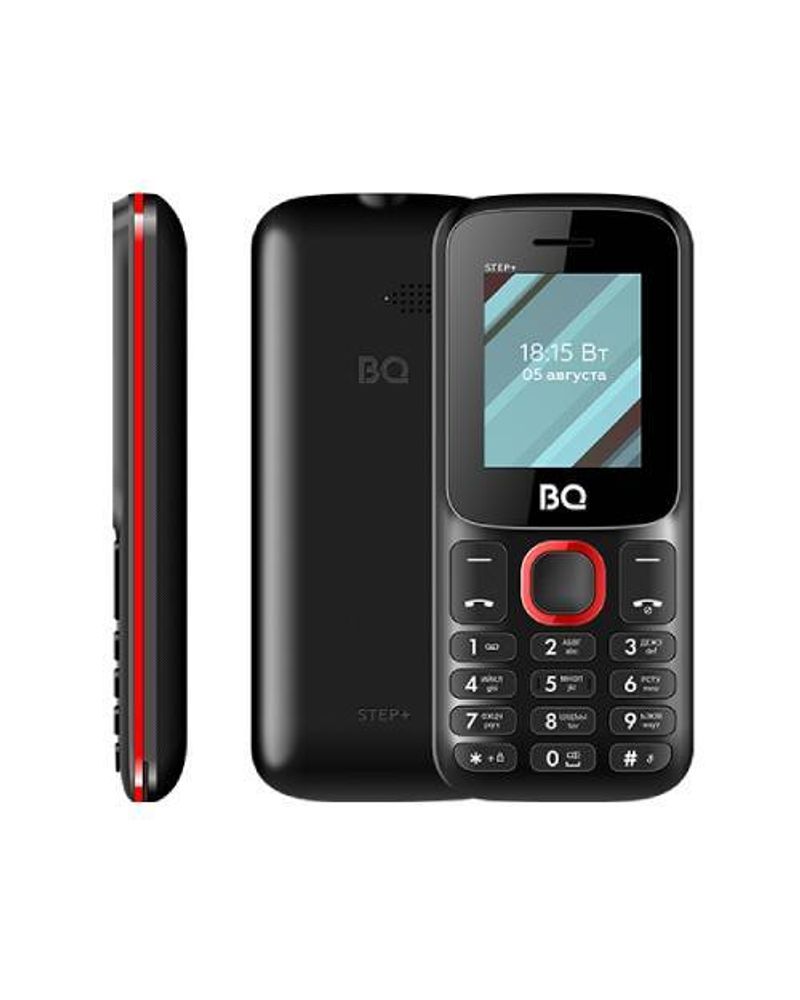 Мобильный телефон BQ-1848 Step+ black+red