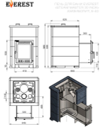 Печь для бани Эверест "Steam Master 30 INOX" Амфиболит, S-40