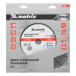 Диск алмазный 300 х 25.4 мм, "Железобетон", сухой/мокрый рез, Pro Matrix