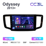 Teyes CC3L 10,2"для Honda Odyssey, Pilot 2013+