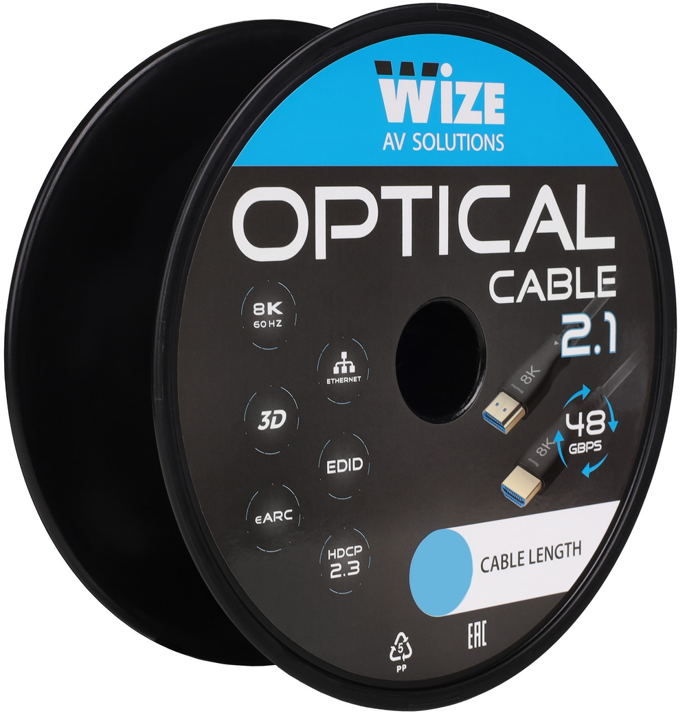 Кабель HDMI Wize AOC-8K-HM-HM-20M