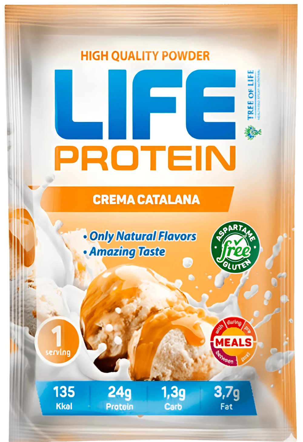Tree of Life Protein Crema Catalana , Протеин, Смесь белков